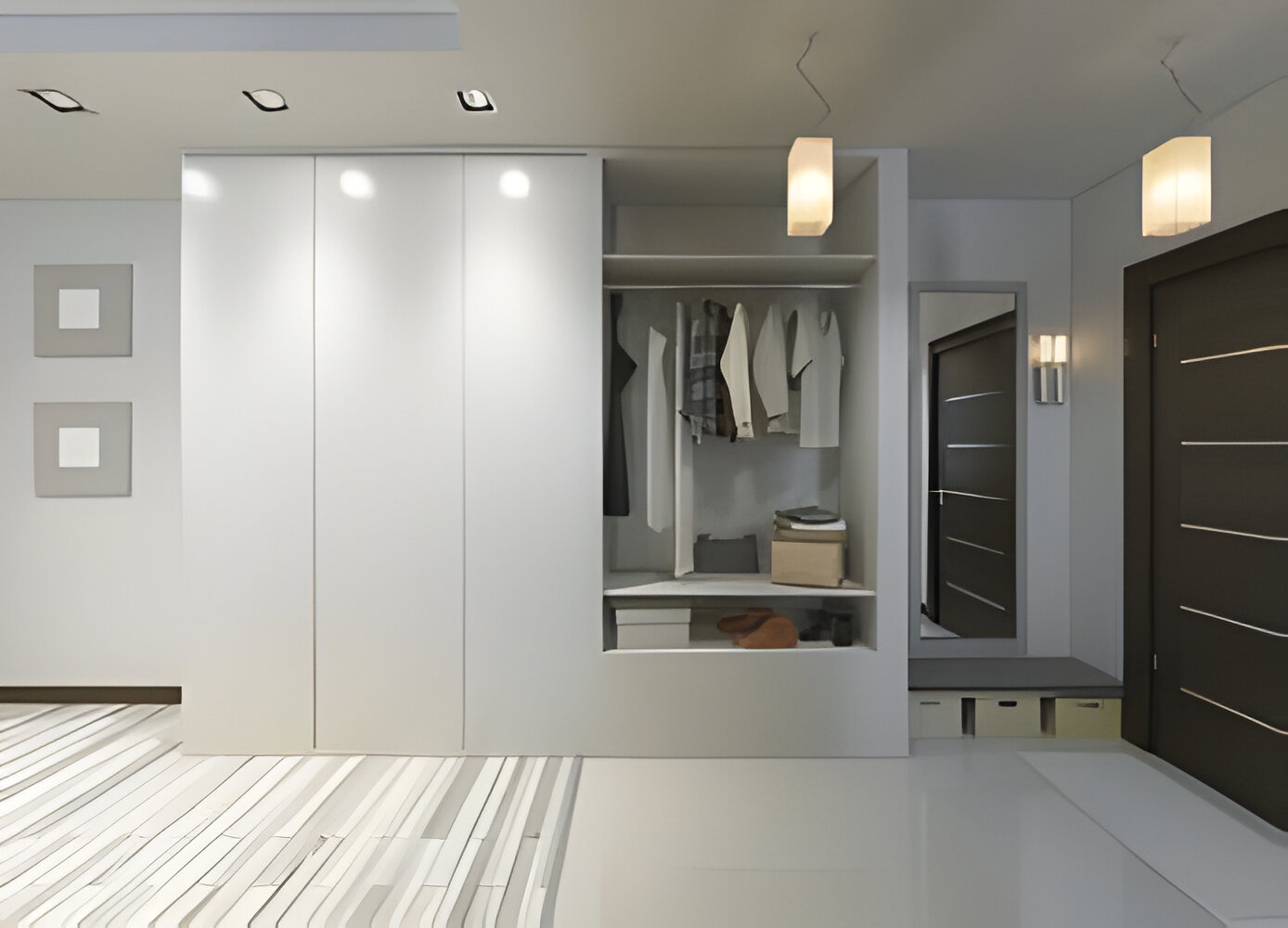 Modern Wardrobe Interior Design